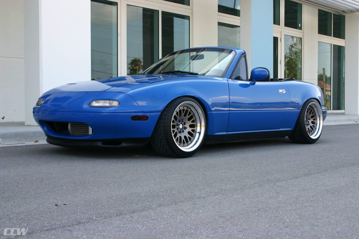 Mariner Blue Mazda Miata Ccw Classic Forged Wheels