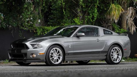 Gray Ford Mustang GT500 - CCW C10 Forged Wheels