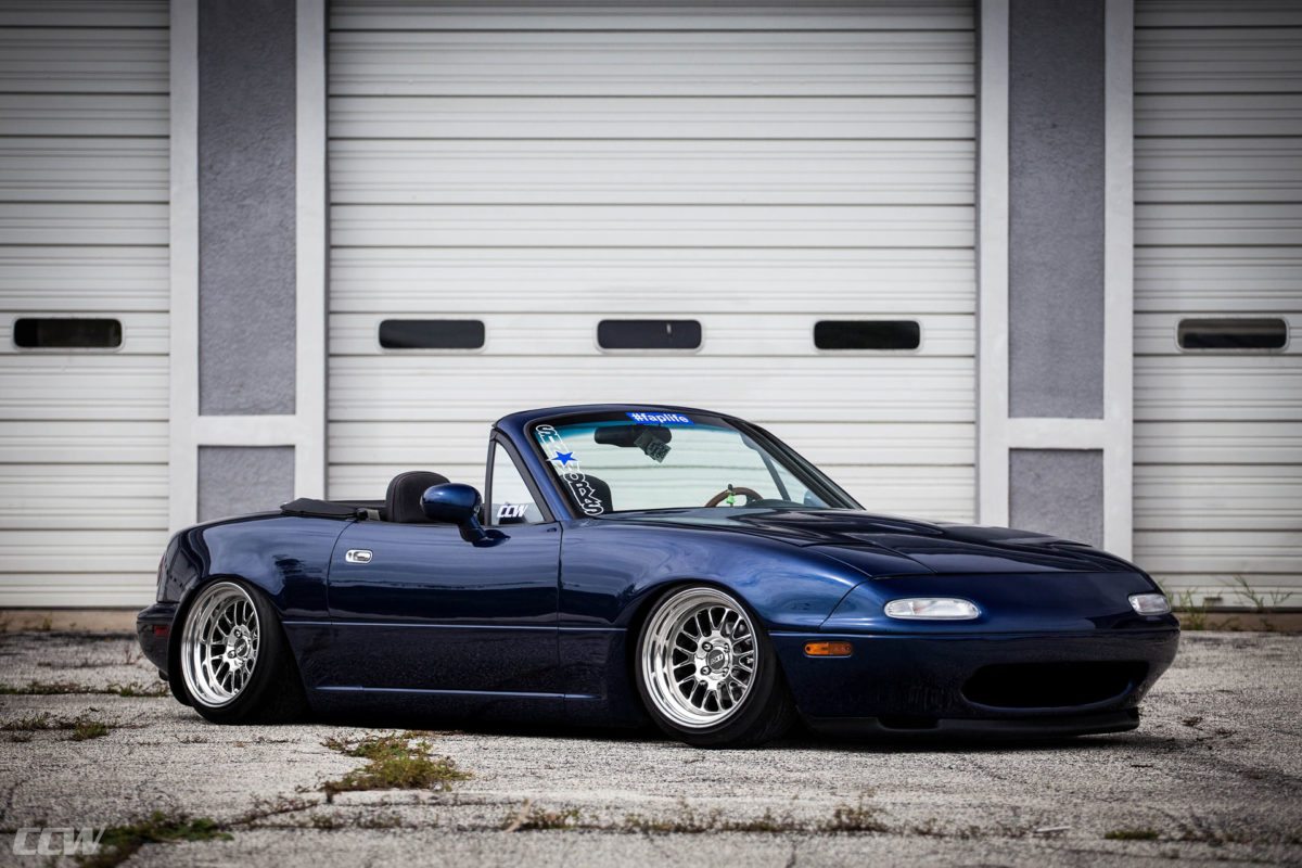 Montego Blue NA Mazda Miata MX5 – CCW LM16 2 Piece Wheels - CCW Wheels