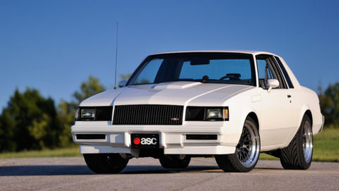 White Buick Grand National - CCW Classic Forged Wheels