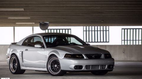 Gray Ford Mustang Cobra - CCW Classic Forged Wheels