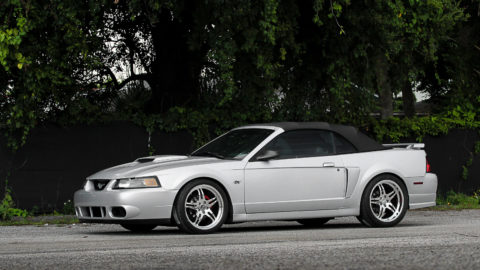 Silver Ford Mustang IV Gen - CCW SP505 Forged Wheels