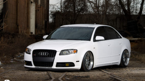 White Audi S4 - CCW Classic Forged Wheels